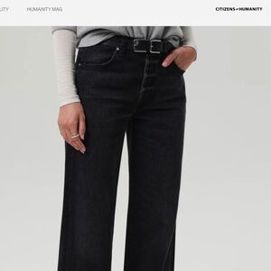 Citizens of Humanity Annina Jean - Size 25 - Black
